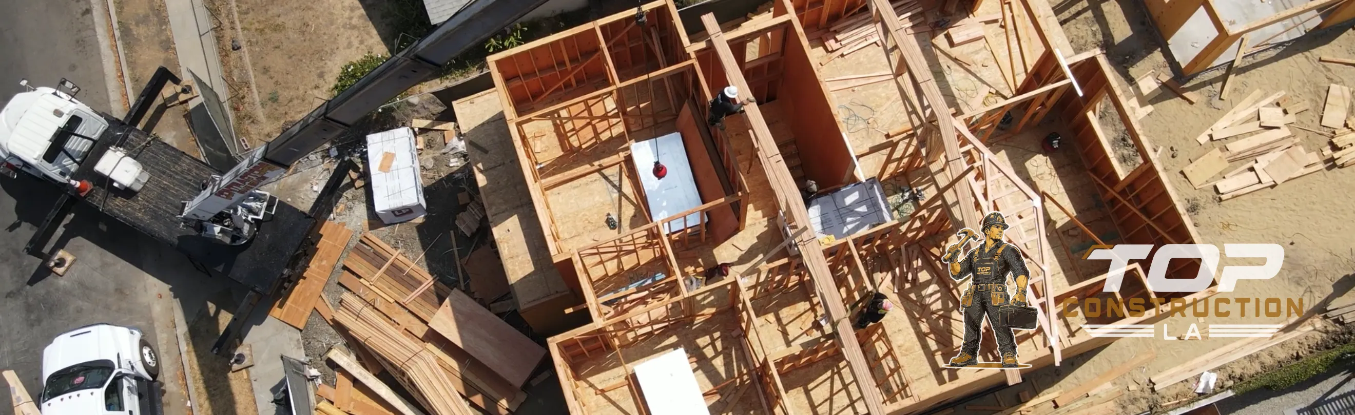 Top Construction LA - Team wood framing